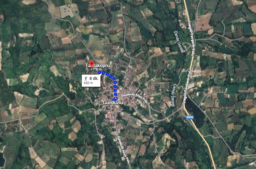 BURSA İNEGÖL GÜNDÜZLÜ MAHALLESİNDE 1.069 M² ARSAMIZ  SATILIKTIR. - BURSA İNEGÖL fotoğraf 3